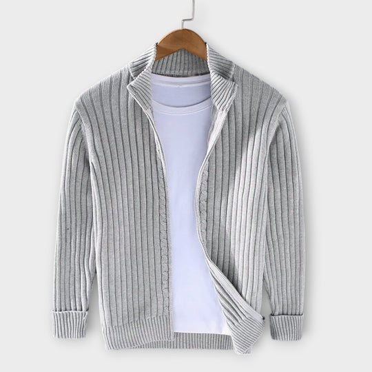 Casper | Stylish Ribbed Lightweight Cardigan for Men