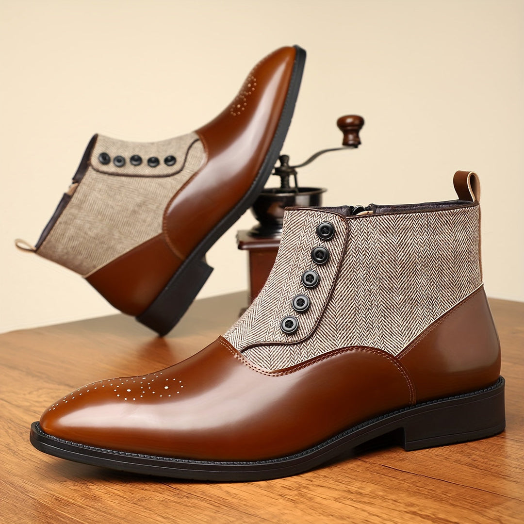 Jovian | Stylish Chelsea Leather Boots for Comfort and Durability