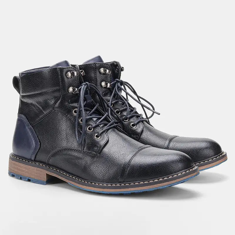 Dallas | Luxurious Handcrafted Leather Oxford Boots for Men