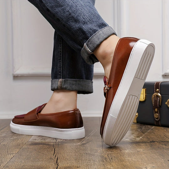 Emric | Stylish Leather Loafers for Ultimate Comfort