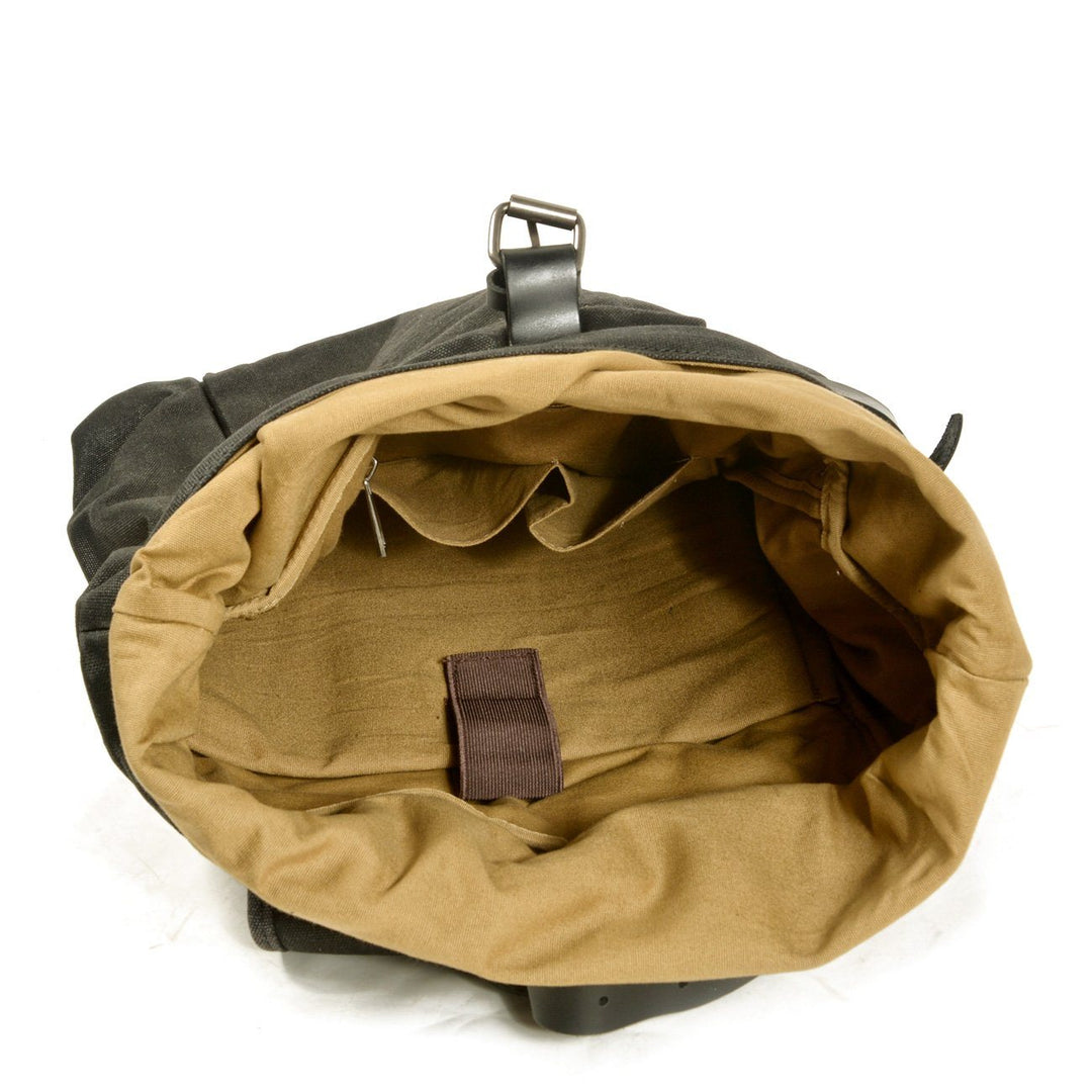 Nottingham | Robuster Canvas-Motorrad-Rucksack mit stylischem Design