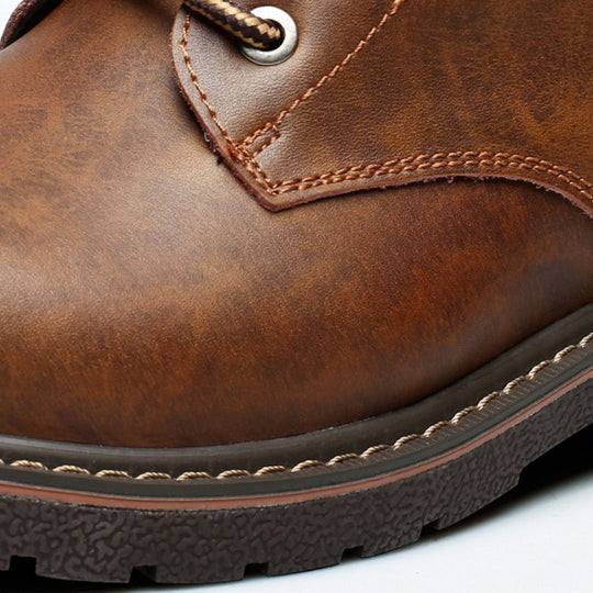 Atreus | Stylish Leather Boots with Straps for Comfort and Durability