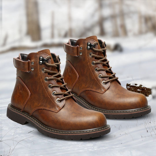 Atreus | Stylish Leather Boots with Straps for Comfort and Durability