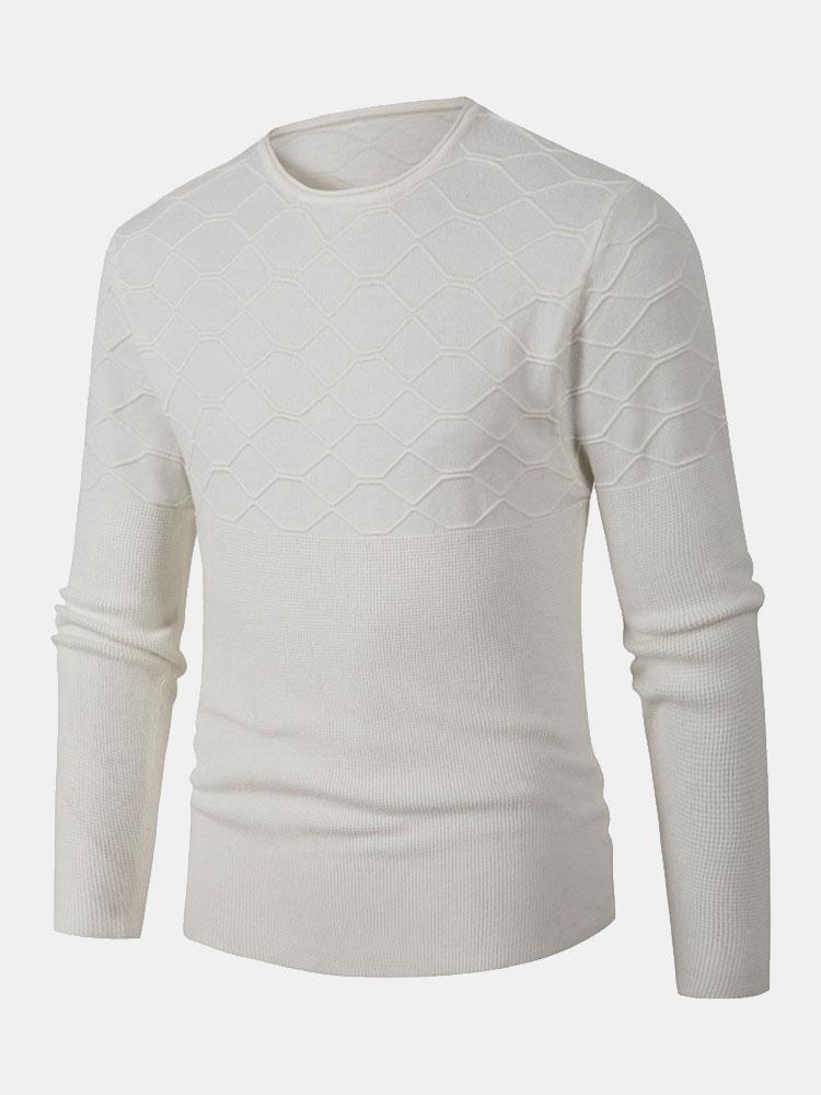 Celzo | Stylish Slim Fit Knitted Crew Neck Sweater