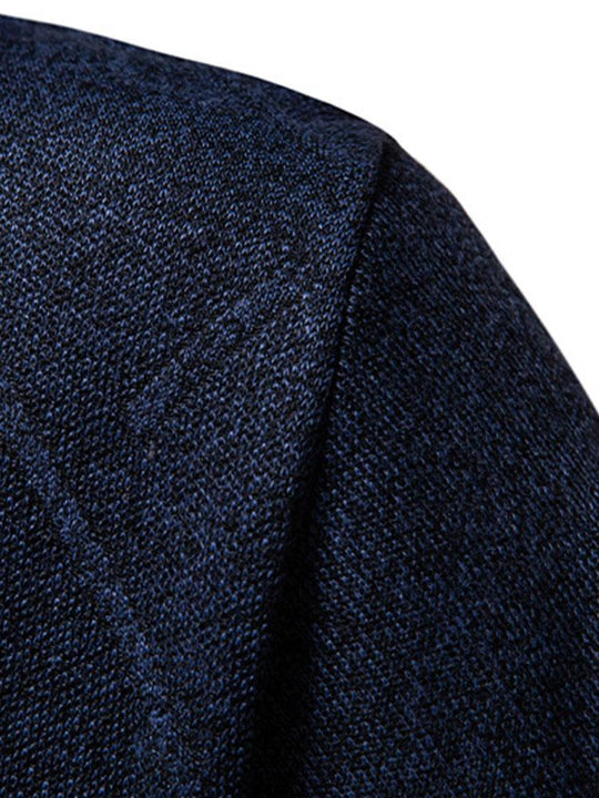 Lester | Stylish Geometric Rhombus Pattern Knit Sweater