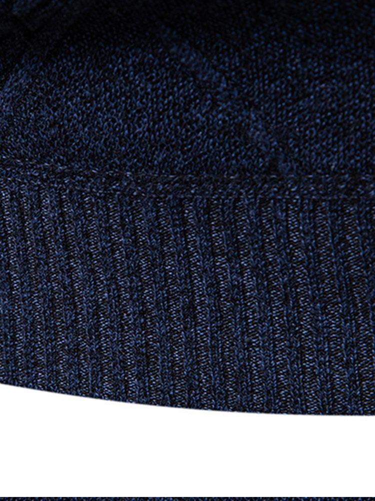 Lester | Stylish Geometric Rhombus Pattern Knit Sweater