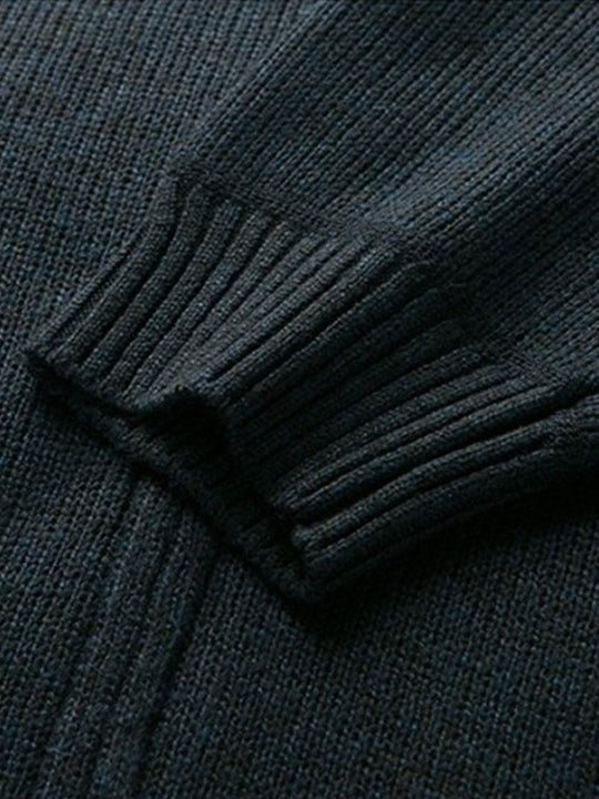 Eldridge | Stylish Geometric Zip-Up Sweater for Comfort