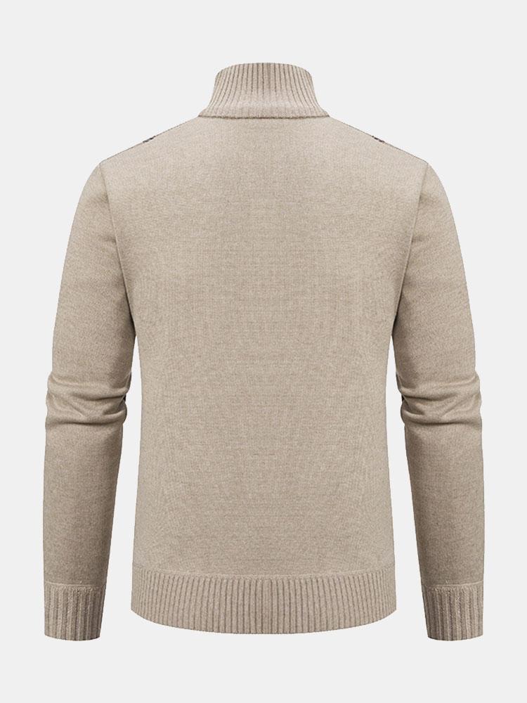 Luxio | Weicher, stilvoller, warmer, luxuriöser Strickpullover