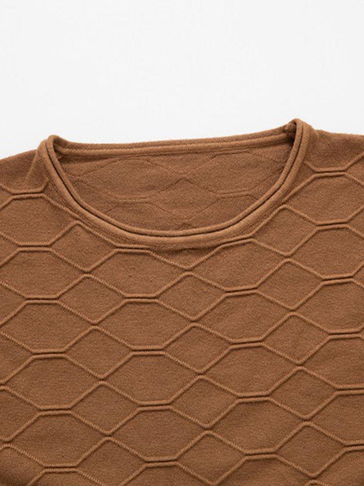 Celzo | Stylish Slim Fit Knitted Crew Neck Sweater