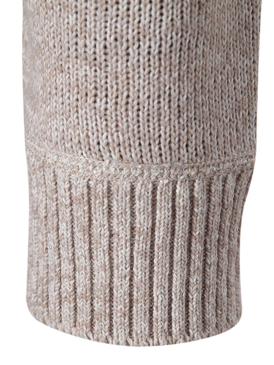 Garry | Stilvoller Elchdruck Viertel-Reißverschluss Pullover für Komfort und Vielseitigkeit