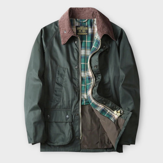 Jasper | Timeless Utility Jacket with Stylish Plaid Lining