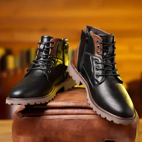 Jethro | Durable Leather Boots for Tough Terrain