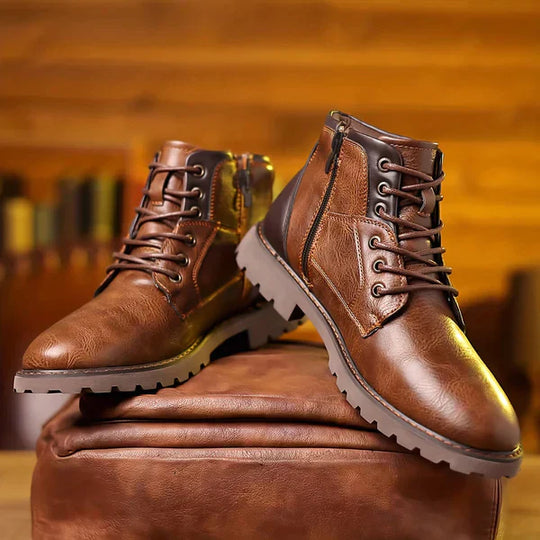 Jethro | Durable Leather Boots for Tough Terrain