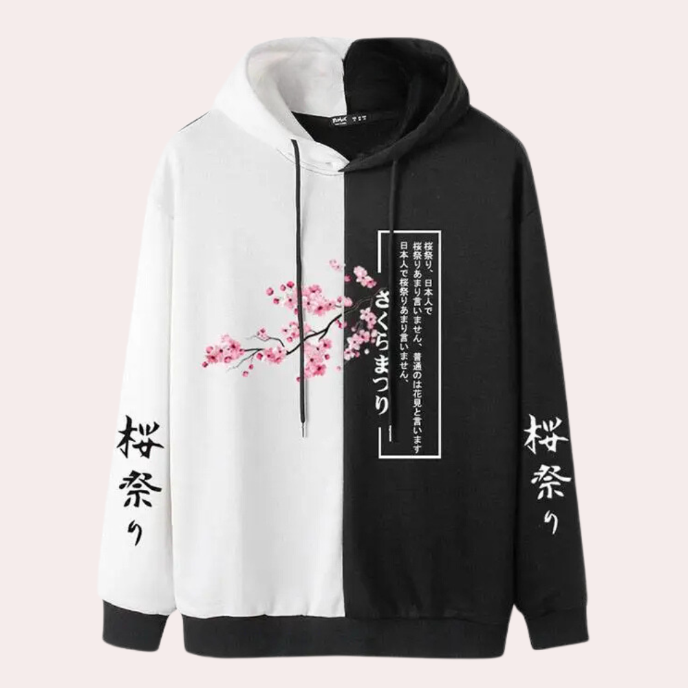 Xander | Trendiger bedruckter Hoodie für Komfort und Stil