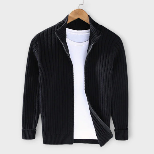 Casper | Stylish Ribbed Lightweight Cardigan for Men