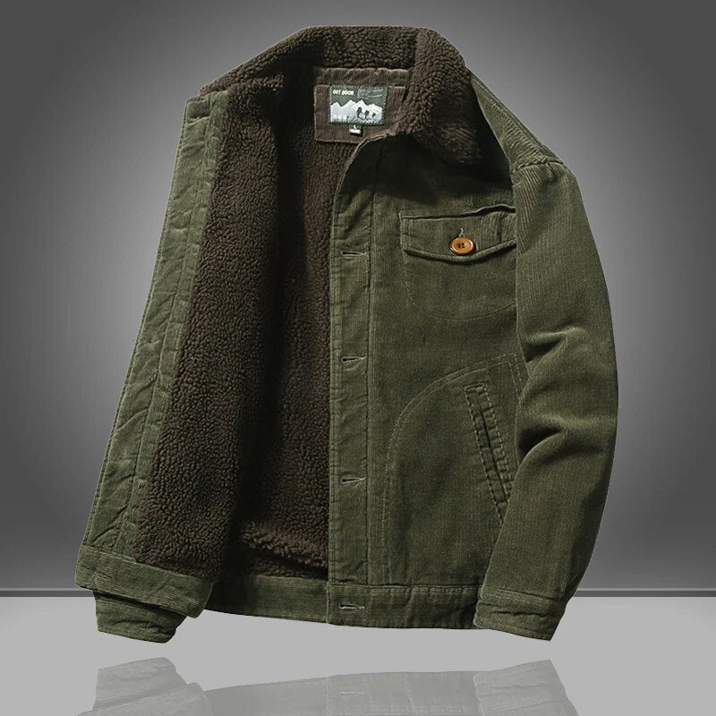Leonin | Trendy cord jacket, warm, versatile, and stylish
