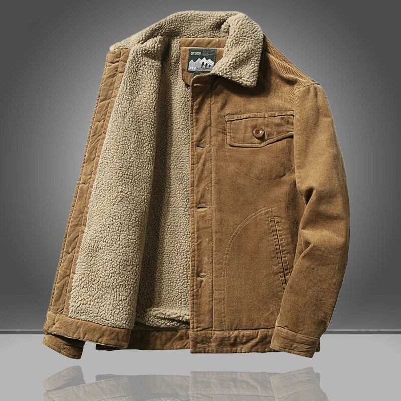 Leonin | Trendy cord jacket, warm, versatile, and stylish