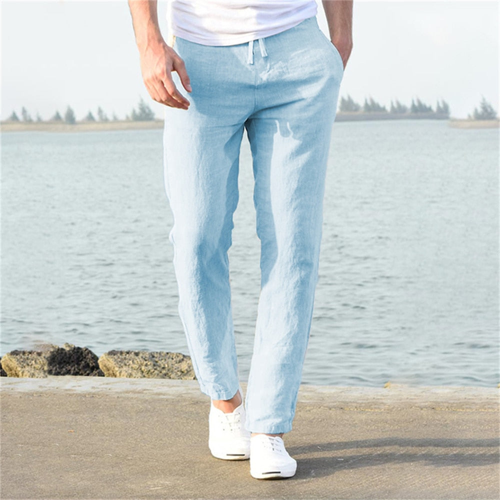 Govanda | Breathable Elastic Waist Pants for Men