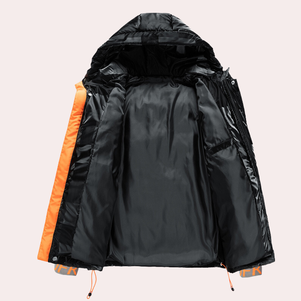 Zachary | Stilvolle, warme und funktionale Winterjacke