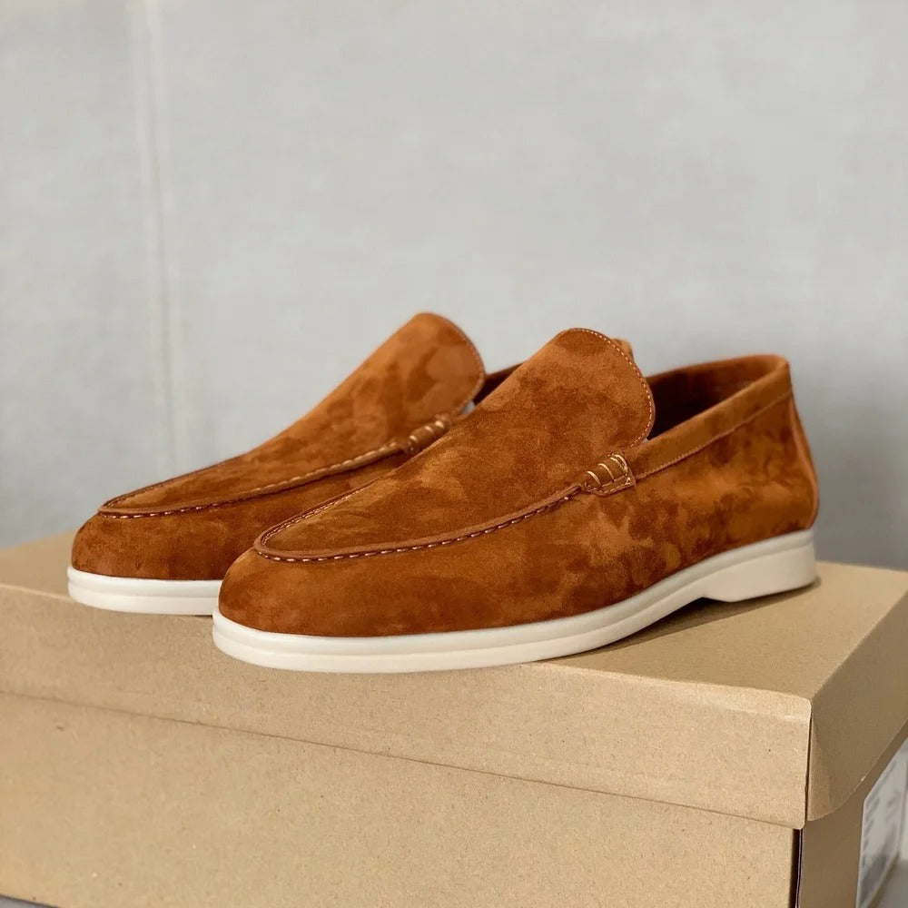 Warren | Luxurious suede loafers for comfort and style