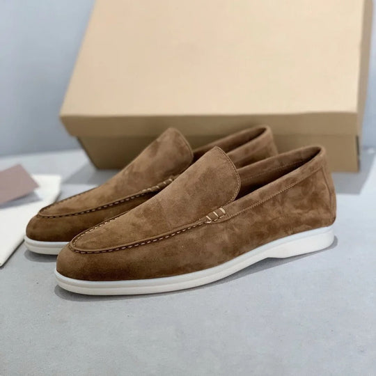 Warren | Luxurious suede loafers for comfort and style