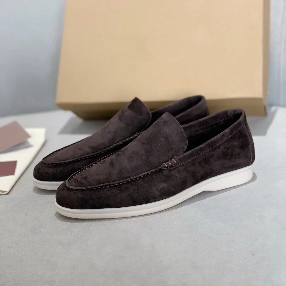 Warren | Luxurious suede loafers for comfort and style