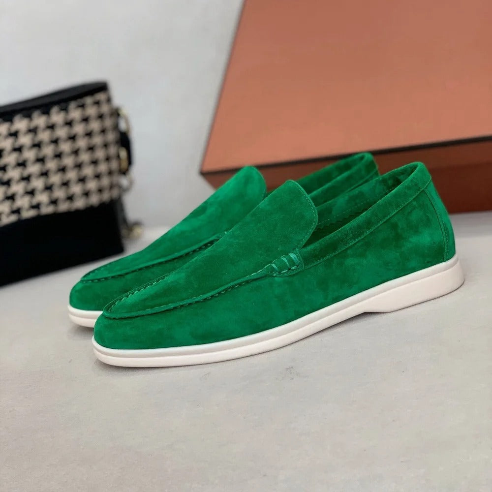 Warren | Luxurious suede loafers for comfort and style