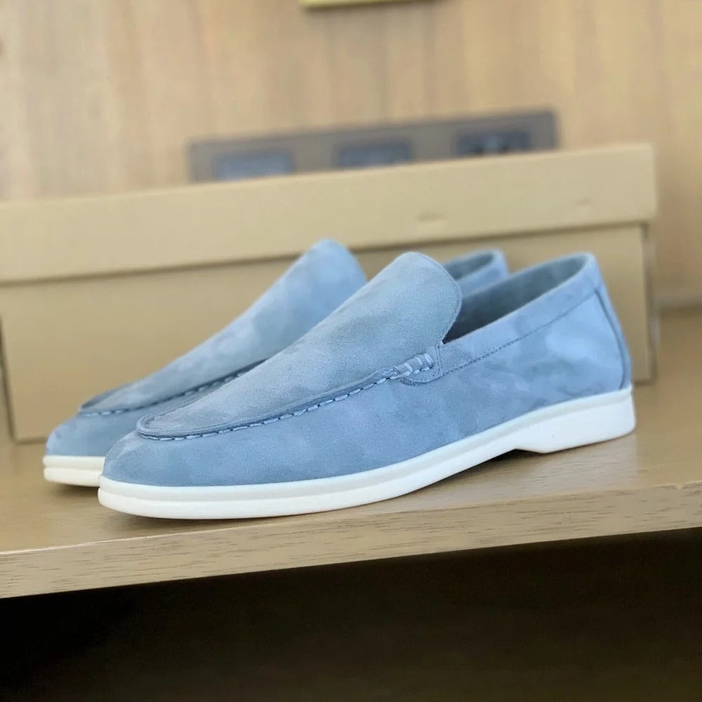 Warren | Luxurious suede loafers for comfort and style