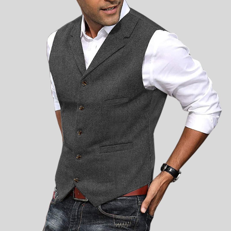 Leonid | Elegant Design, Premium Fabric Waistcoat Gilet