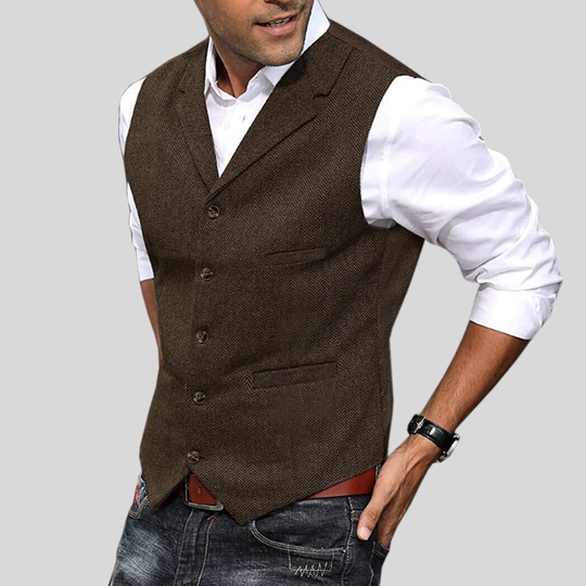 Leonid | Elegant Design, Premium Fabric Waistcoat Gilet