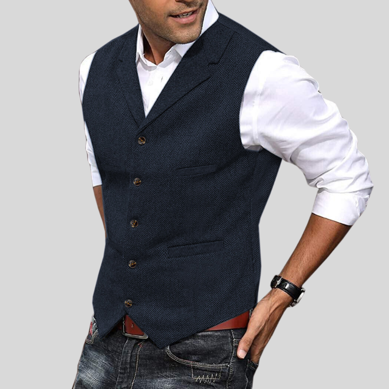 Leonid | Elegant Design, Premium Fabric Waistcoat Gilet