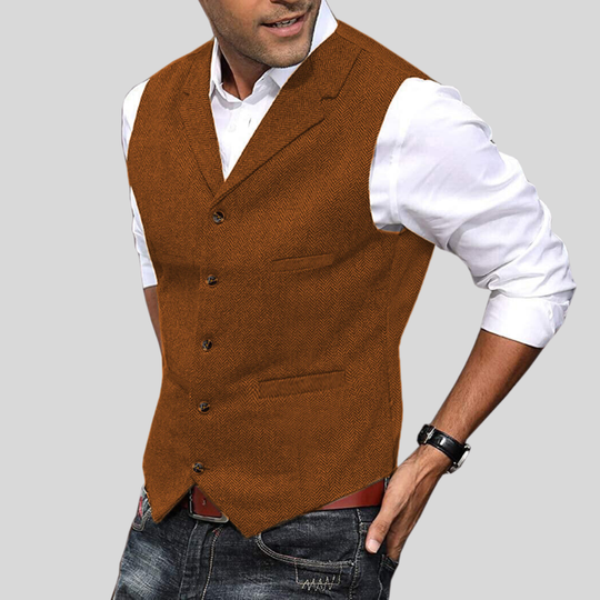 Leonid | Elegant Design, Premium Fabric Waistcoat Gilet