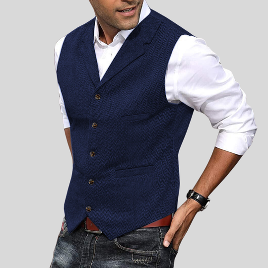 Leonid | Elegant Design, Premium Fabric Waistcoat Gilet