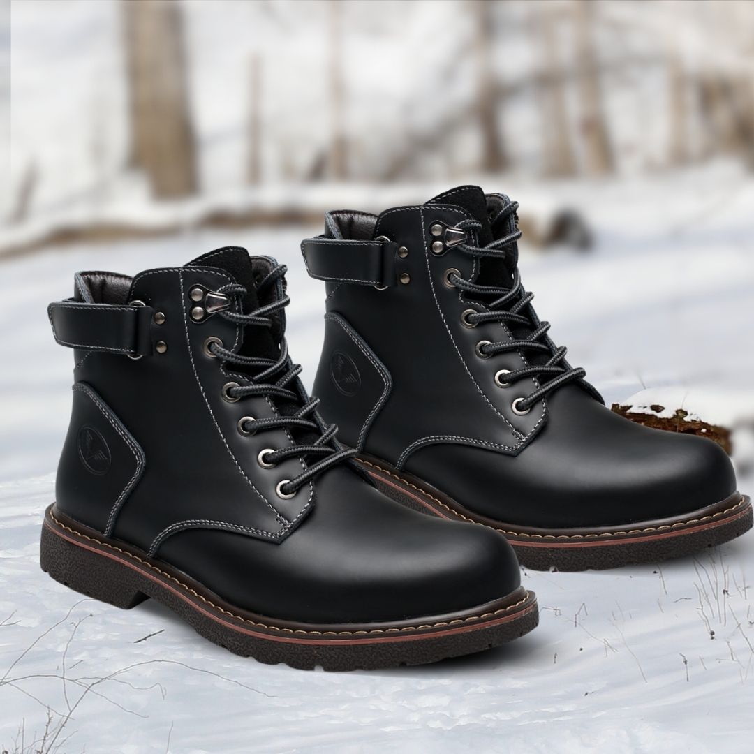 Atreus | Stylish Leather Boots with Straps for Comfort and Durability
