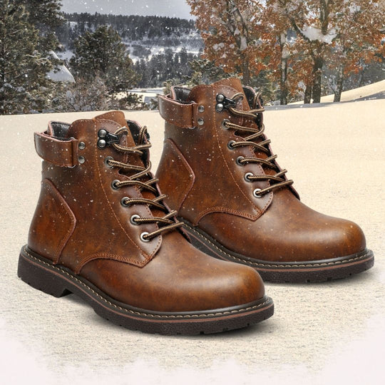 Atreus | Stylish Leather Boots with Straps for Comfort and Durability