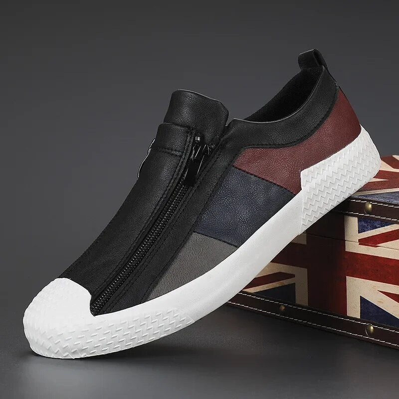 Edward | Stylische Herren Sneaker aus echtem Leder für Komfort und Haltbarkeit